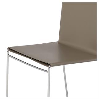 Sillc Venus Taupe Armless Chair