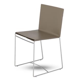 Sillc Venus Taupe Armless Chair