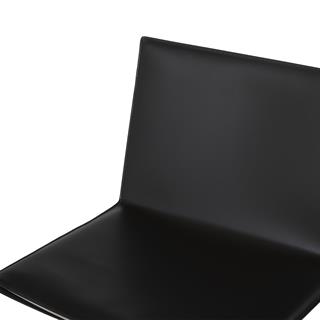 Venüs Tekli Koltuk-Deri Siyah