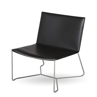 Venüs Tekli Koltuk-Deri Siyah