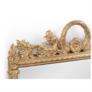 Jonathan Charles Versailles Light Antique Silver Mirror