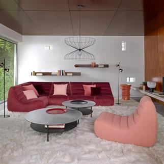 Ligne Roset Vibrato Saumon Yan Sehpa