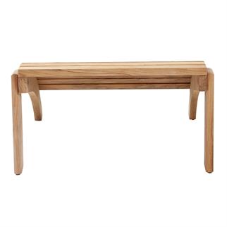 Alfresco Vicenza Teak Puf