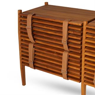 Alfresco Volet Teak Konsol