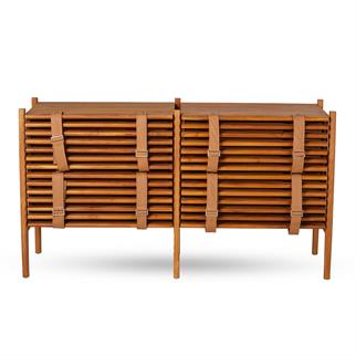 Alfresco Volet Teak Konsol