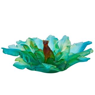 Voyage Tropical Dekoratif Kase - Bleu, Amber, Green