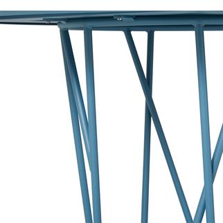 Fast Wild Blue Teal Dining Table