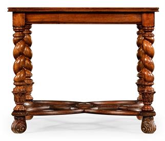 Jonathan Charles Windsor Patterned Square Side Table