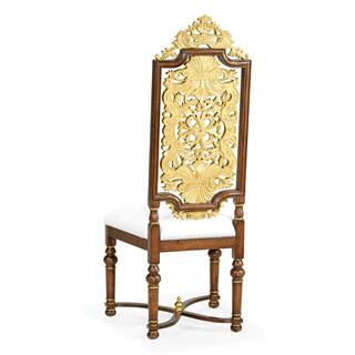 Jonathan Charles Windsor Armless High-Back Side Chair