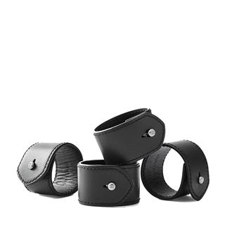 Wyatt (4 Adet) Dekoratif Halka-Black