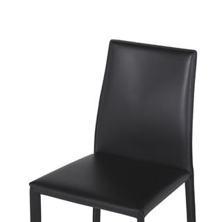 SILLC Yespica Black Armless Chair