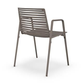 Fast Zebra Pearly Gold Kollu Sandalye