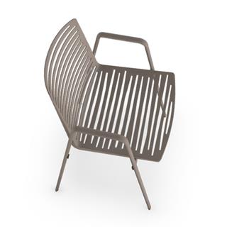 Fast Zebra Pearly Gold Kollu Sandalye