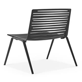 Fast Zebra Lounge Metallic Grey Kolsuz Sandalye