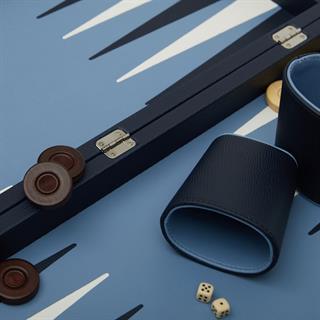 Aeris Navy Small Deri Tavla