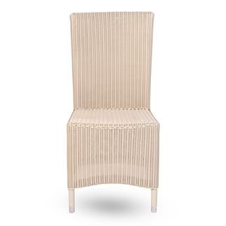 Alfresco Daryll New White High-Back Side Chair