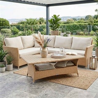 Alfresco Hamilton Honey Rectangular Coffee Table