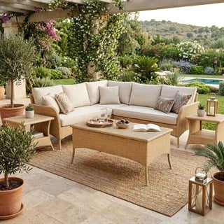 Alfresco Mallorca Honey Orta Sehpa