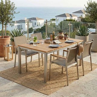 Alfresco Teak Dikdörtgen Masa