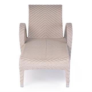 Alfresco Amazon White Şezlong