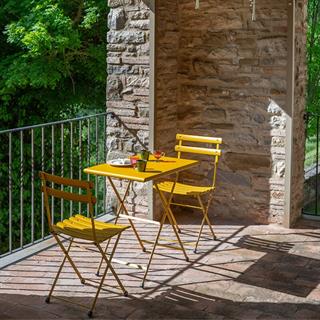 Emu Arc En Ciel Curry Yellow Folding Chair