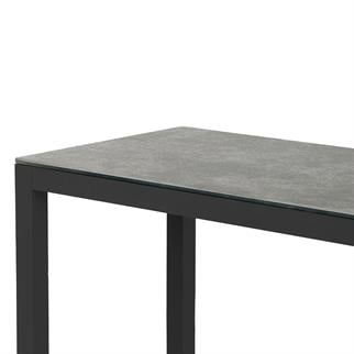 Trica Metal Anthracite Pietra Blue Balkon Masası
