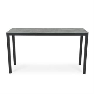 Trica Metal Anthracite Pietra Blue Balkon Masası