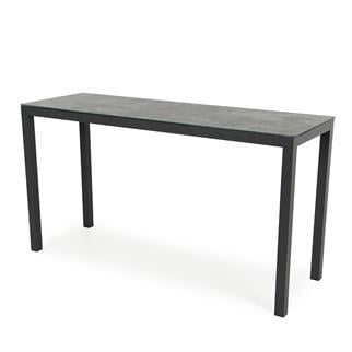 Trica Metal Anthracite Pietra Blue Balkon Masası