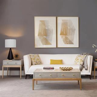 Bassett Mirror Perrine Rectangular Orta Sehpa