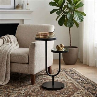Bassett Mirror Scatter Bronze Yan Sehpa