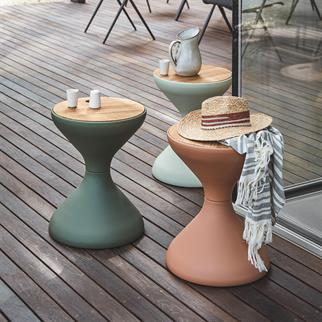 Gloster Bells Jade Natural Teak Yan Sehpa