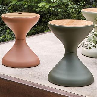 Gloster Bells Jade Natural Teak Yan Sehpa