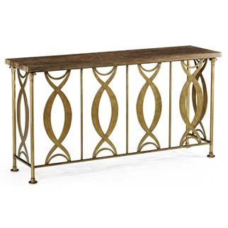Jonathan Charles Berkley Gold Brown Sideboard