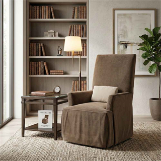 Bernhardt Fenton High-Back Fabric Accent Chair