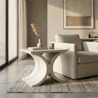 Bernhardt Granada White Orta Sehpa