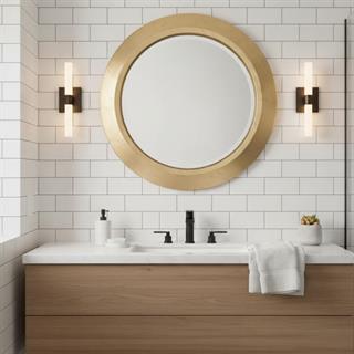 Bernhardt Jet Set Gold Mirror