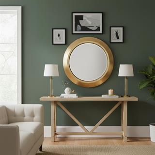 Bernhardt Jet Set Gold Mirror