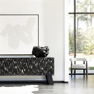 Petra Single Sofa-Lombre Finish