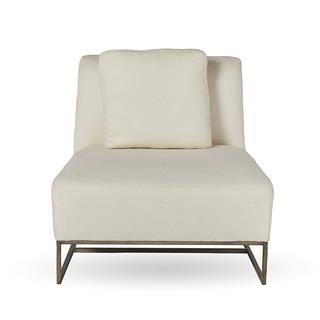 Toby Kolsuz Tekli Koltuk-Fabric (2010000)-Krem