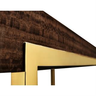 Jonathan Charles Black Eucalyptus Console Table