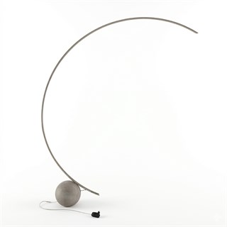 Bontempi Circle Aged Brass Lambader
