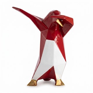 Bosa Dab Penguin Glossy Fire Red Biblo