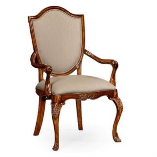 Jonathan Charles Buckingham Shield Back Armchair