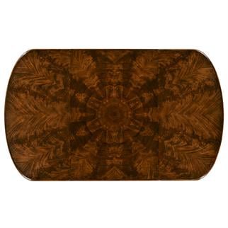 Jonathan Charles Buckingham Flame Mahogany Pembroke Folding Table