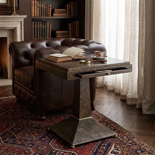 Caracole Back To Square One Side Table