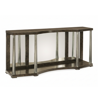 Caracole Classic Pillar To Post Brown Konsol