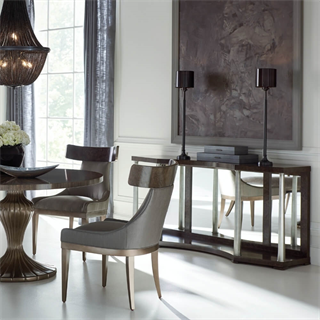 Caracole Classic Pillar To Post Brown Konsol