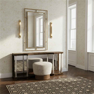 Caracole Classic Pillar To Post Brown Konsol