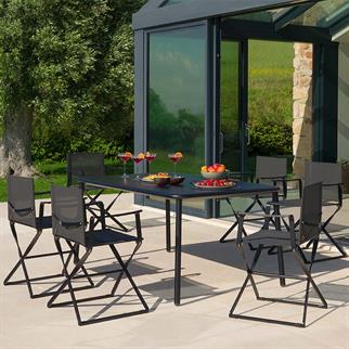 Emu Ciak Black Charcoal Directors Chair