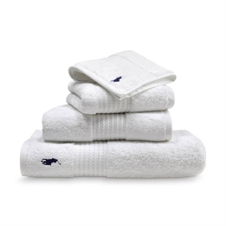 Ralph Lauren Home Home Polo Player White 33x33 El Havlusu